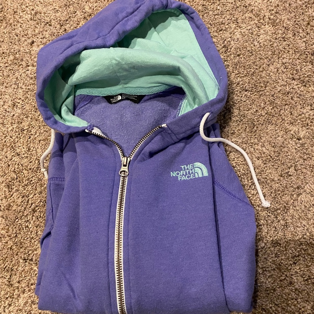North face Zip hoodie